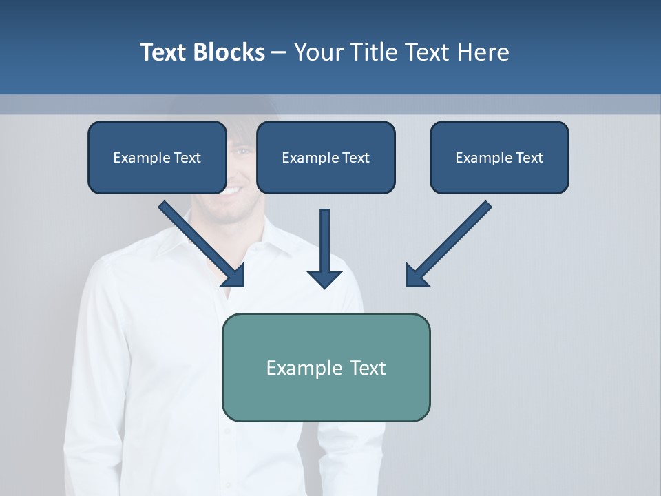Young Background Isolated PowerPoint Template