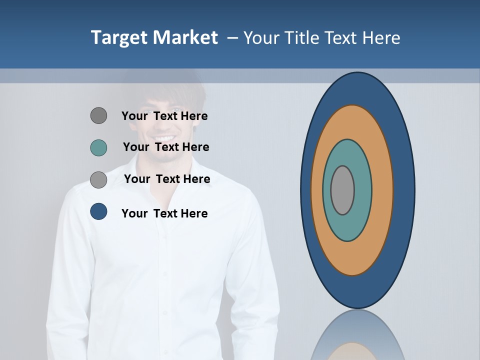 Young Background Isolated PowerPoint Template