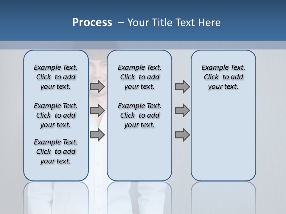 Young Background Isolated PowerPoint Template