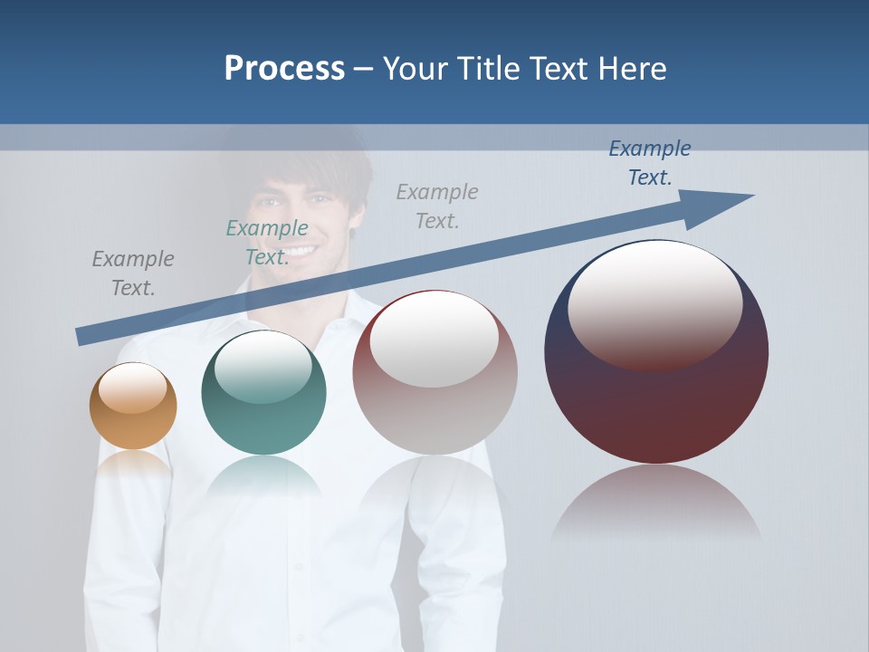 Young Background Isolated PowerPoint Template