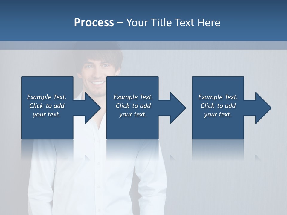 Young Background Isolated PowerPoint Template
