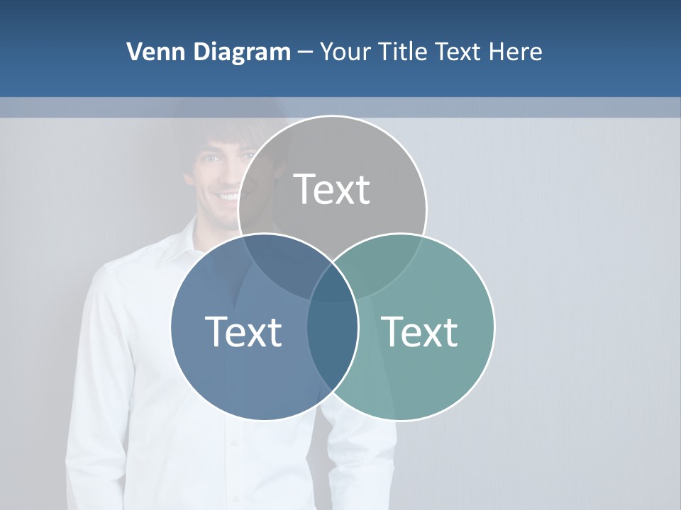 Young Background Isolated PowerPoint Template