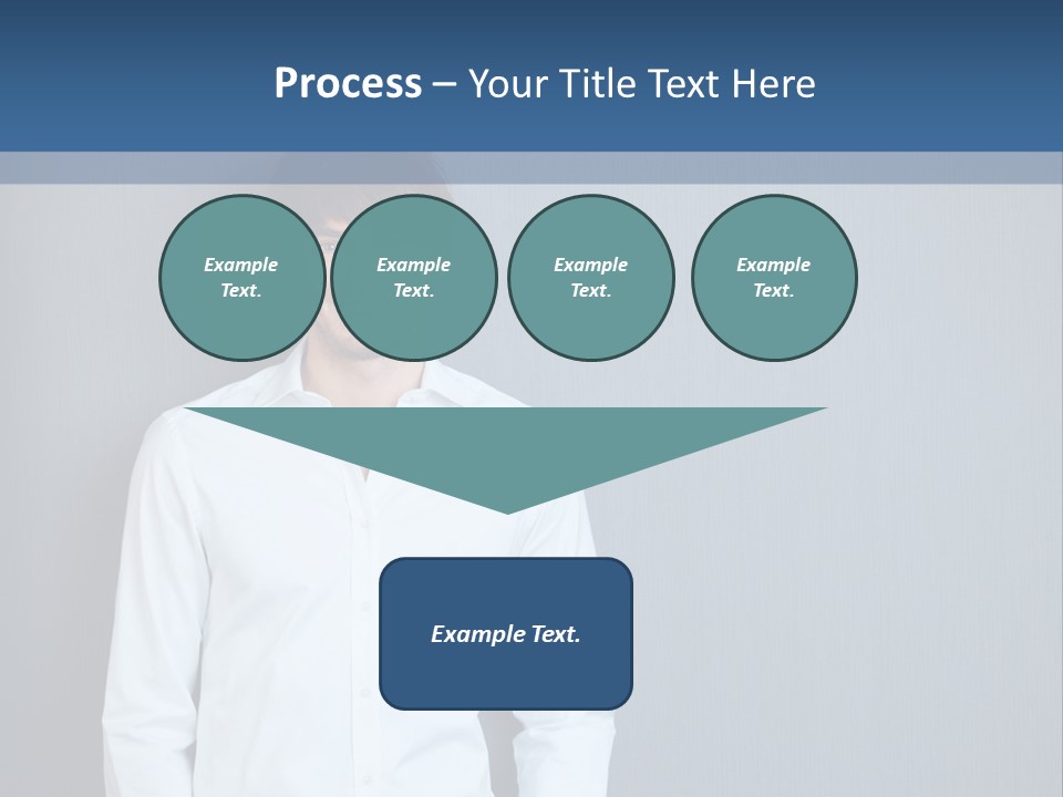 Young Background Isolated PowerPoint Template
