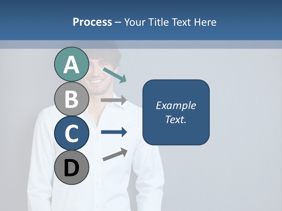 Young Background Isolated PowerPoint Template