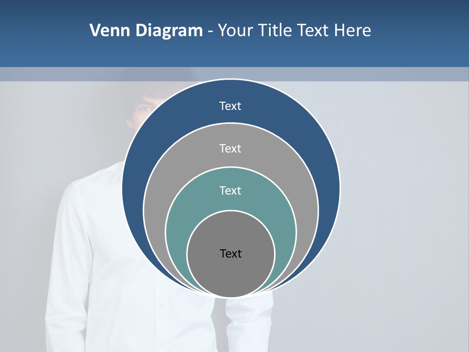 Young Background Isolated PowerPoint Template