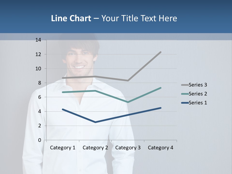 Young Background Isolated PowerPoint Template