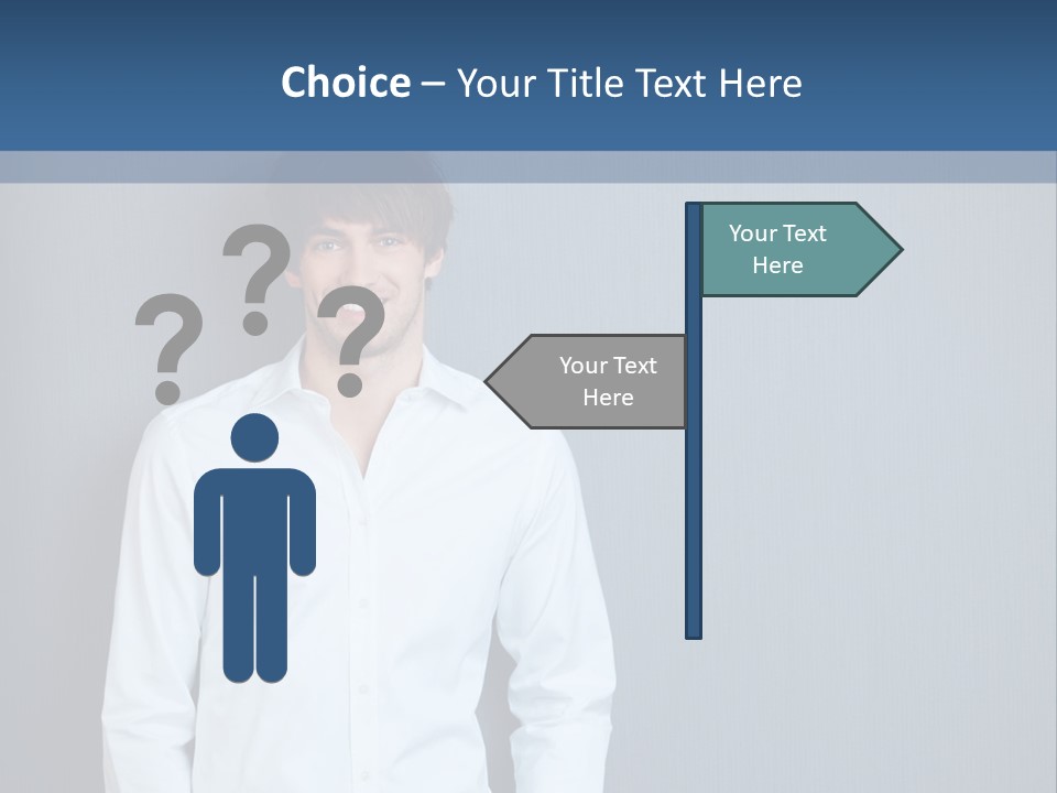 Young Background Isolated PowerPoint Template