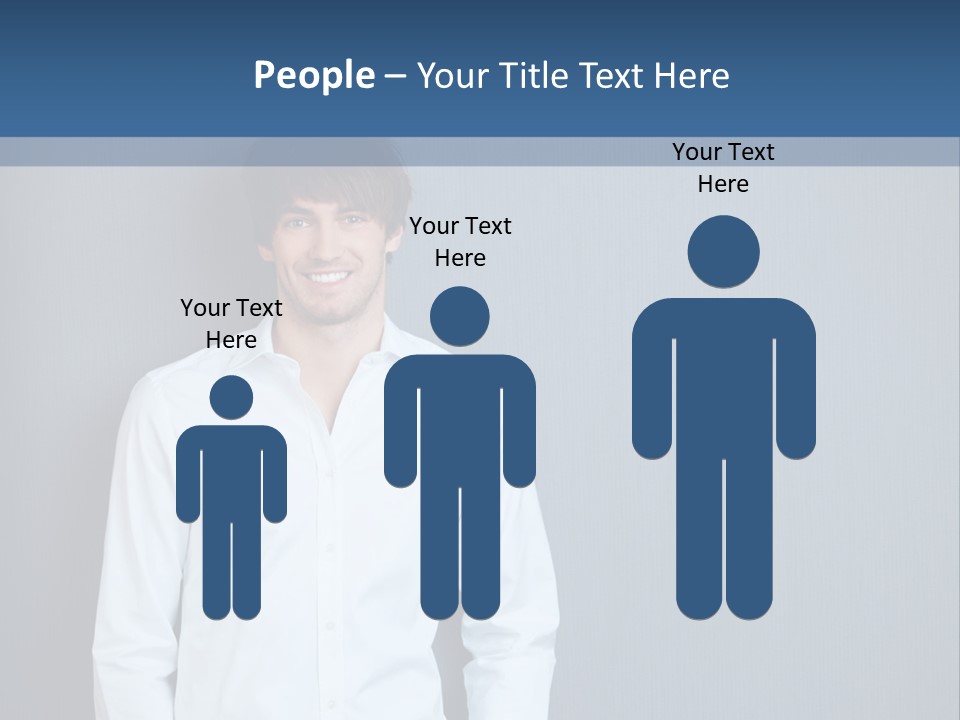 Young Background Isolated PowerPoint Template