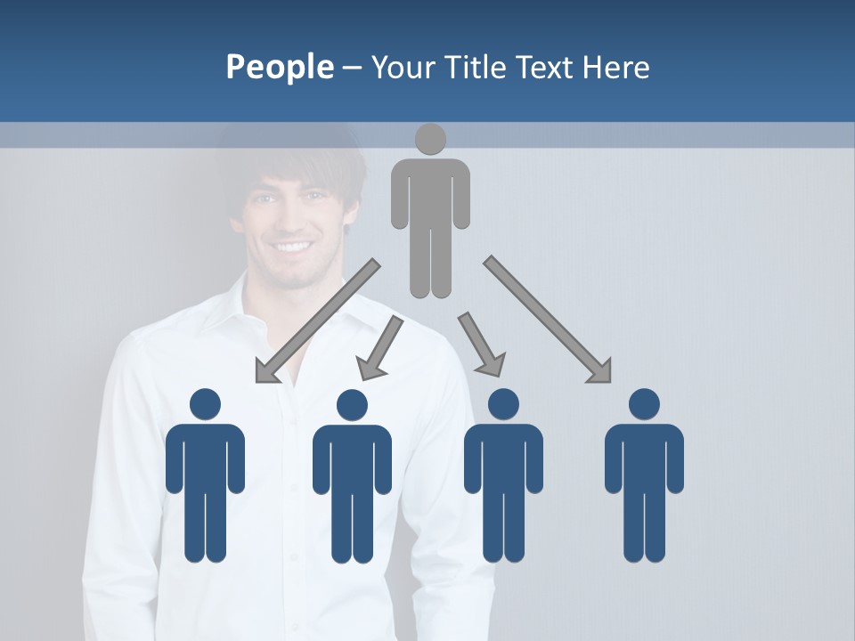 Young Background Isolated PowerPoint Template