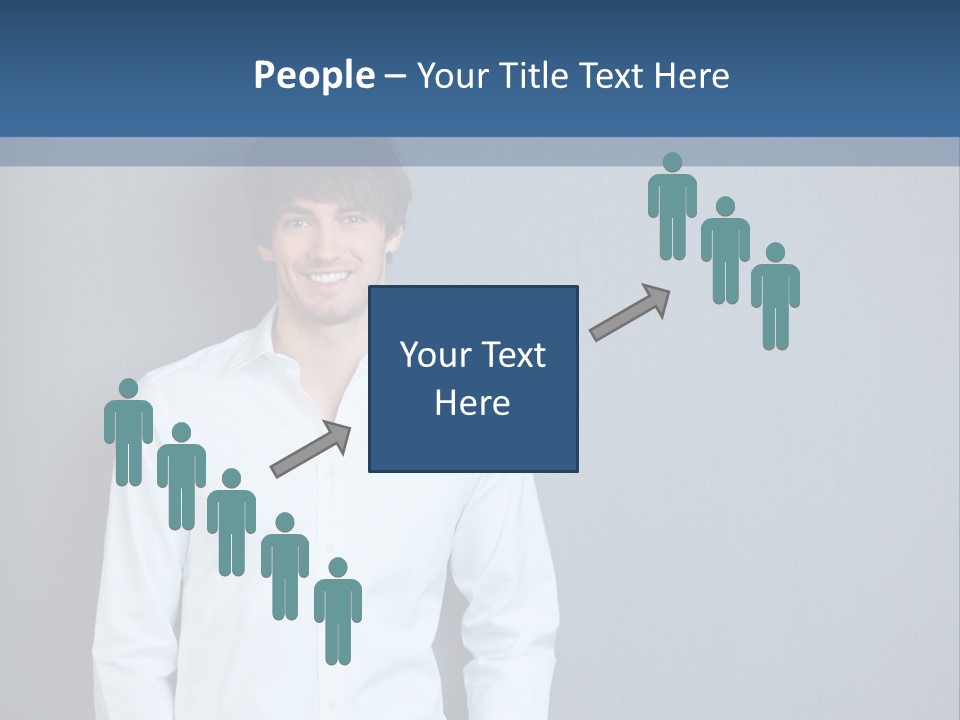 Young Background Isolated PowerPoint Template