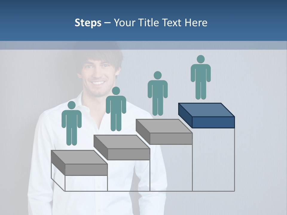 Young Background Isolated PowerPoint Template
