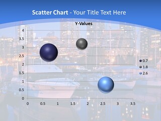 Downtown Falls Tower PowerPoint Template