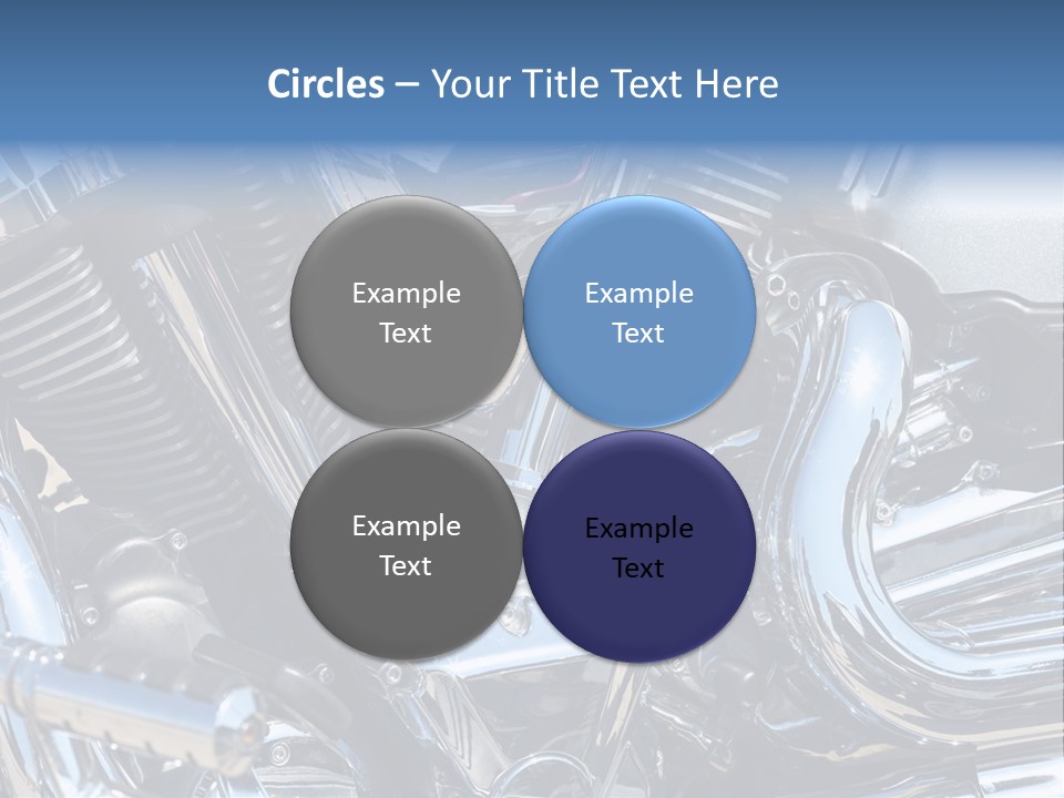 Horsepower Generation Black PowerPoint Template