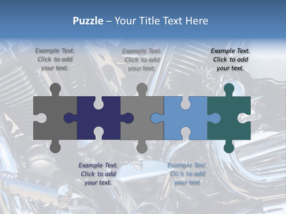 Horsepower Generation Black PowerPoint Template