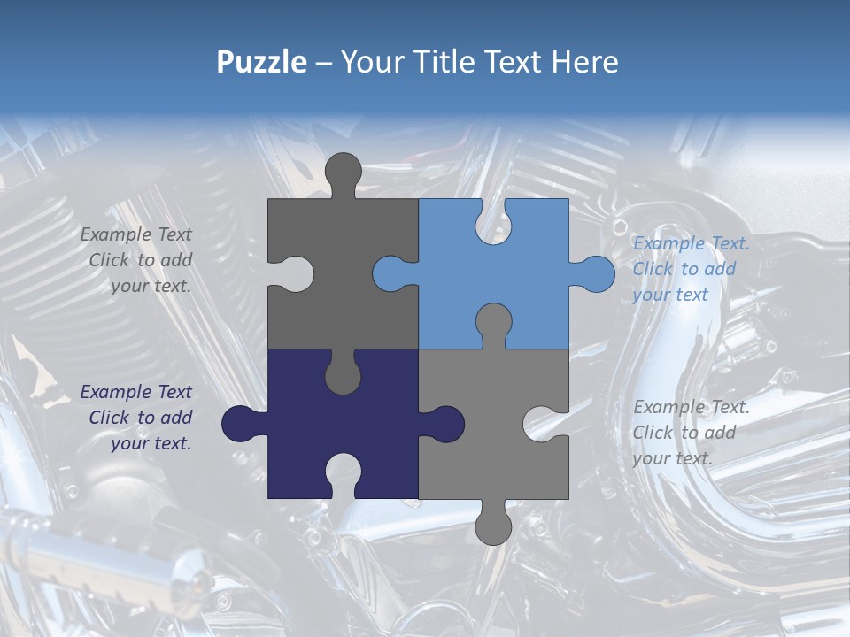 Horsepower Generation Black PowerPoint Template