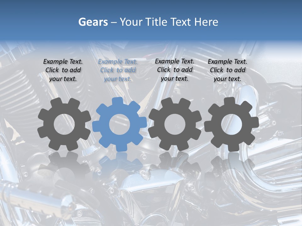 Horsepower Generation Black PowerPoint Template