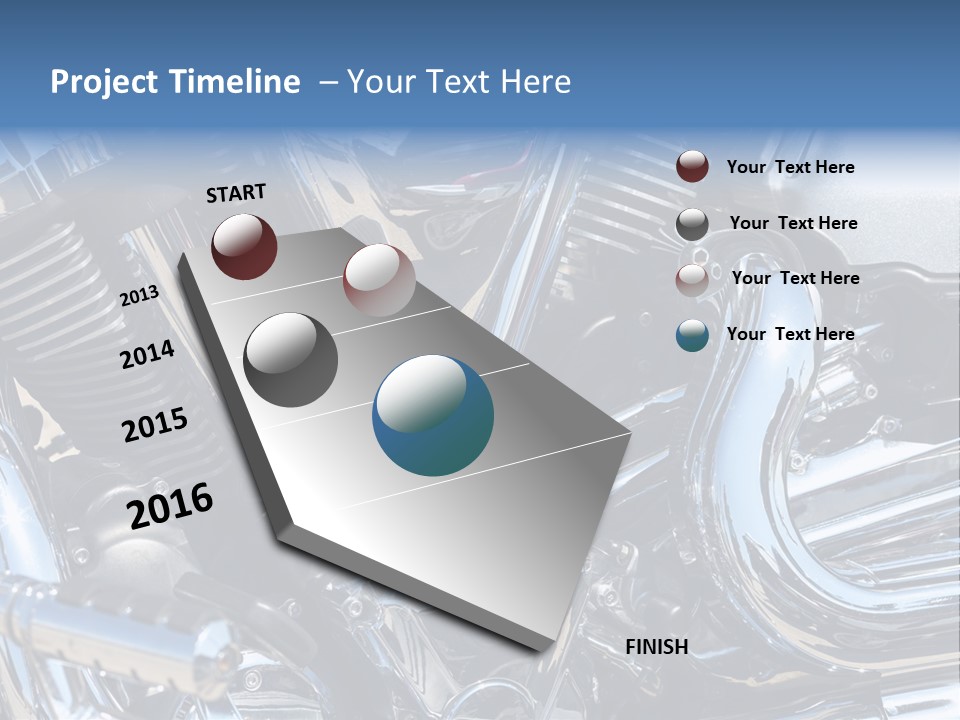 Horsepower Generation Black PowerPoint Template