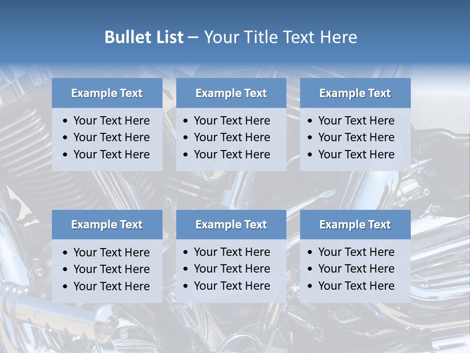Horsepower Generation Black PowerPoint Template