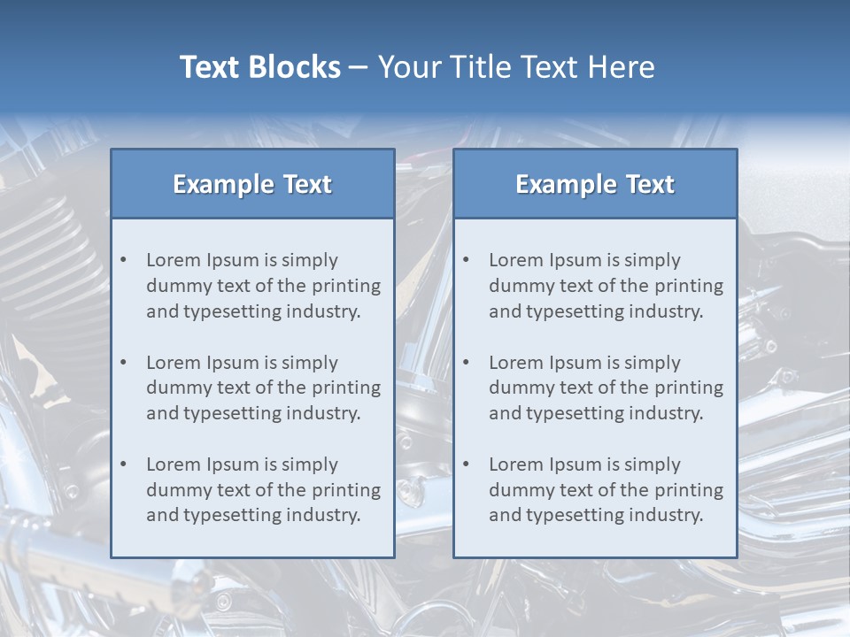 Horsepower Generation Black PowerPoint Template