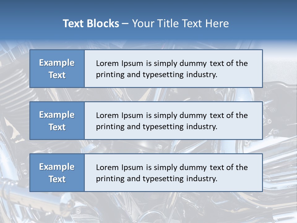 Horsepower Generation Black PowerPoint Template