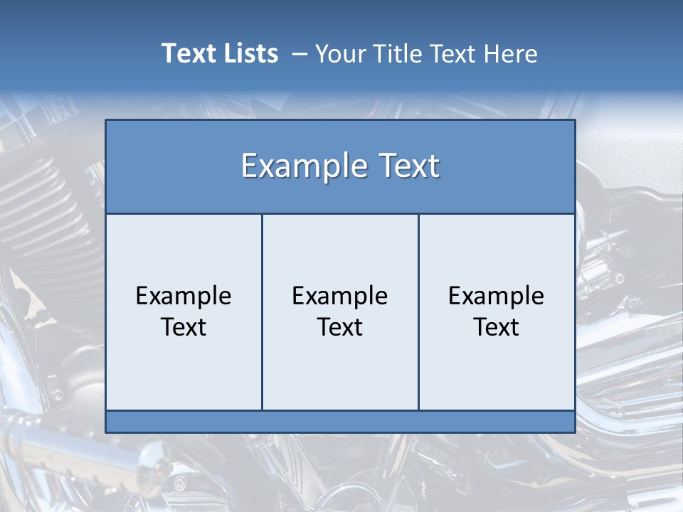 Horsepower Generation Black PowerPoint Template