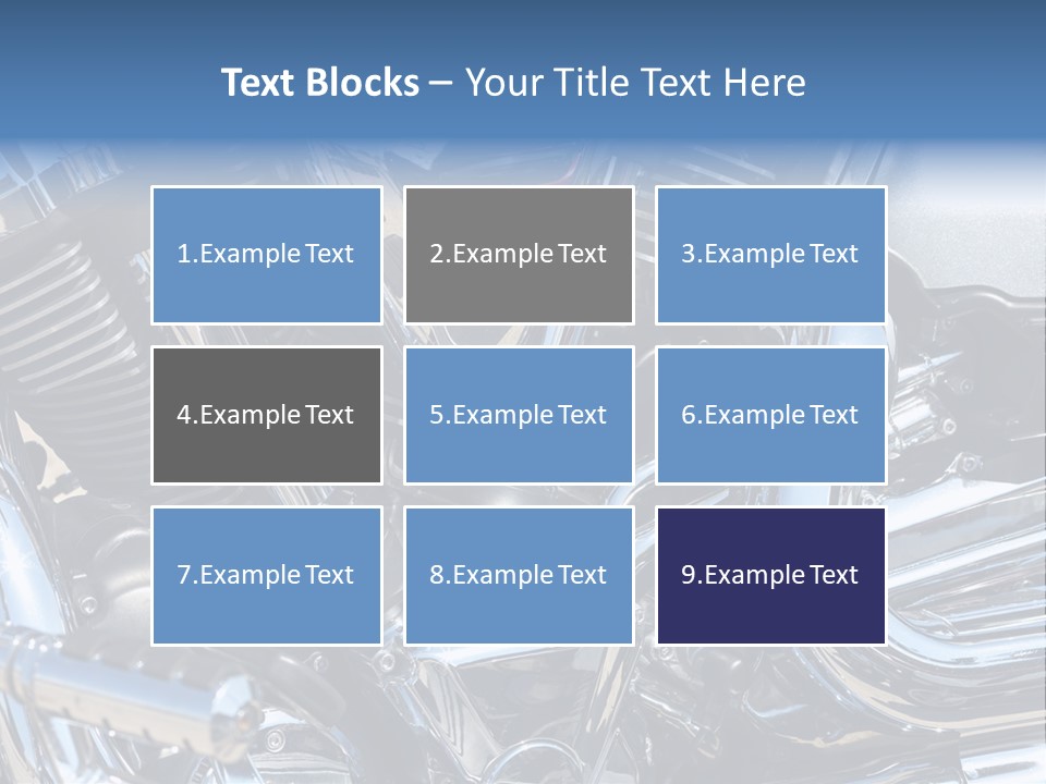 Horsepower Generation Black PowerPoint Template
