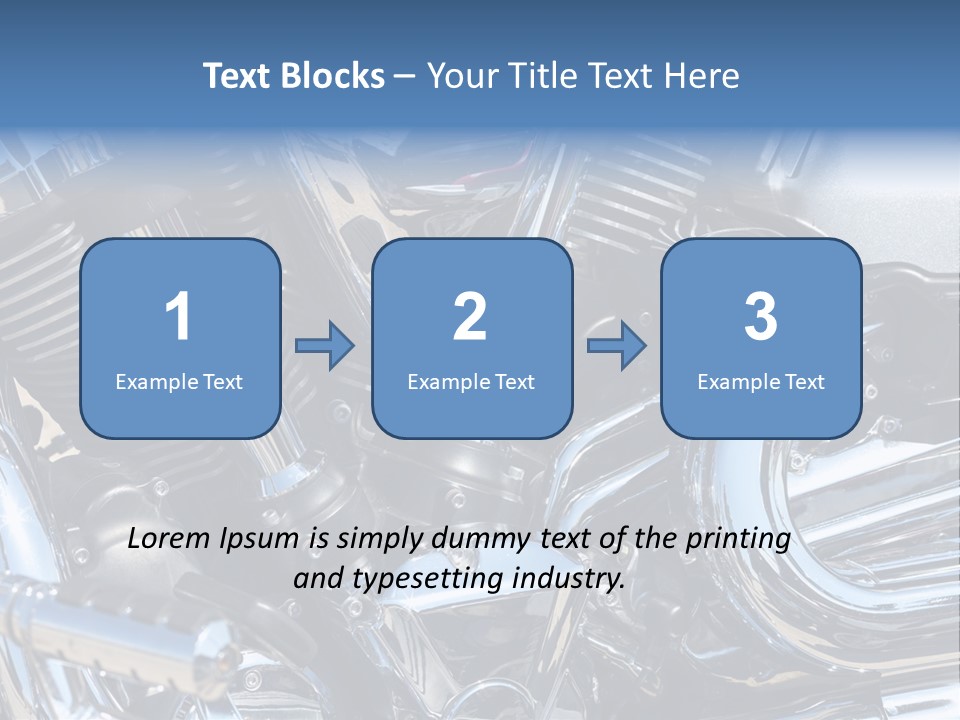 Horsepower Generation Black PowerPoint Template