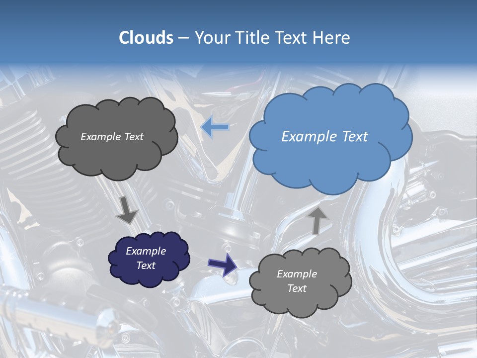 Horsepower Generation Black PowerPoint Template