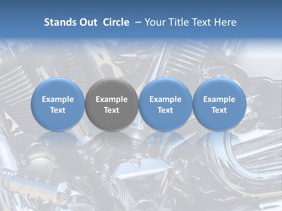 Horsepower Generation Black PowerPoint Template