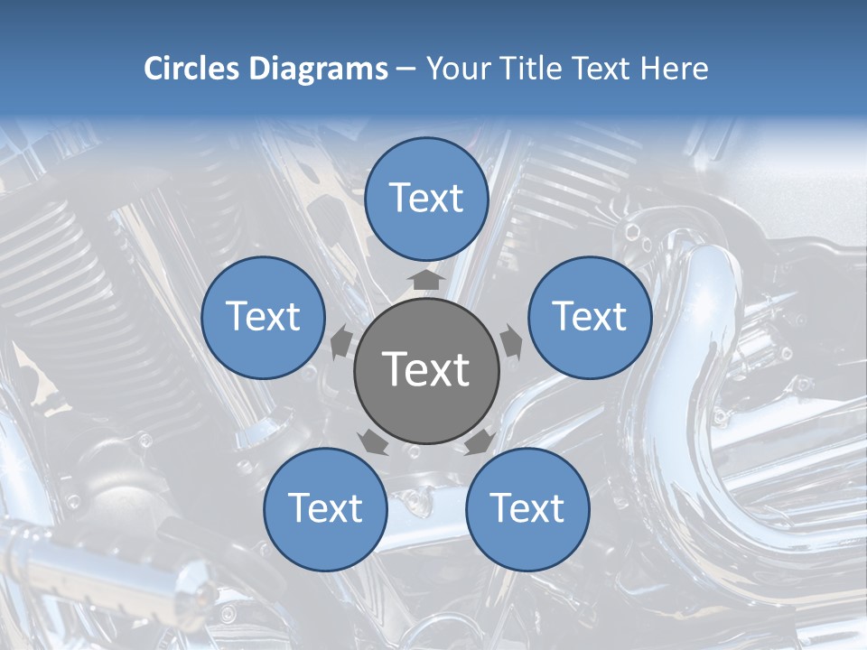 Horsepower Generation Black PowerPoint Template