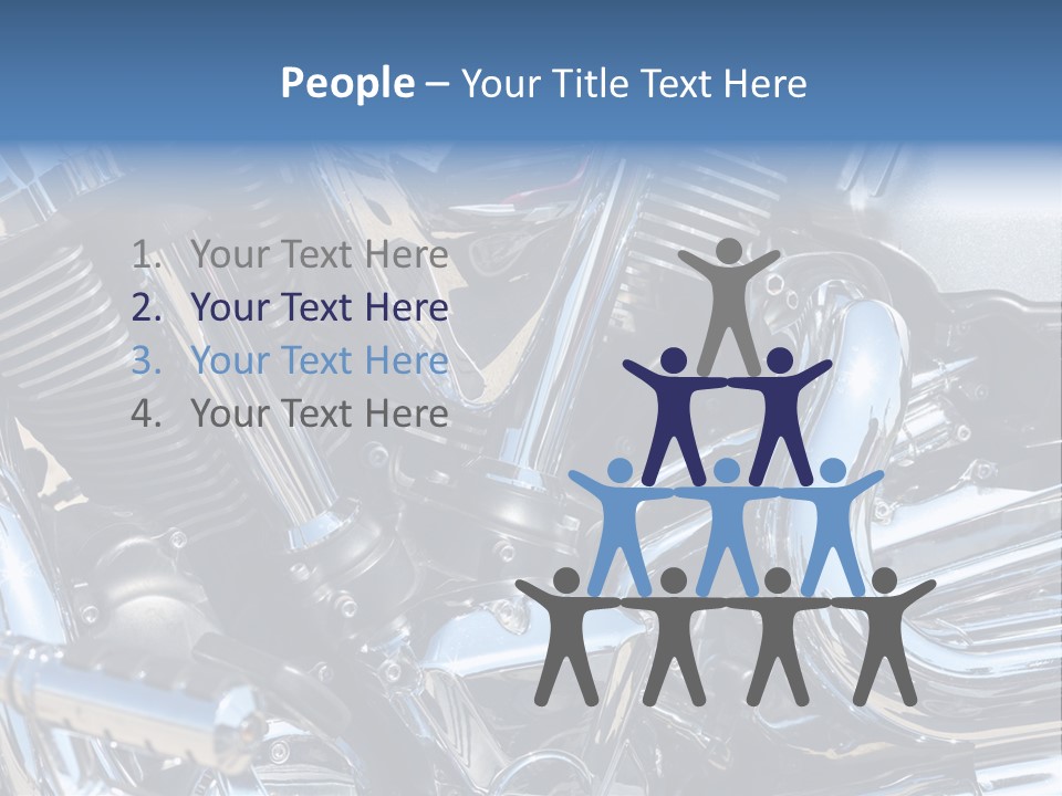 Horsepower Generation Black PowerPoint Template