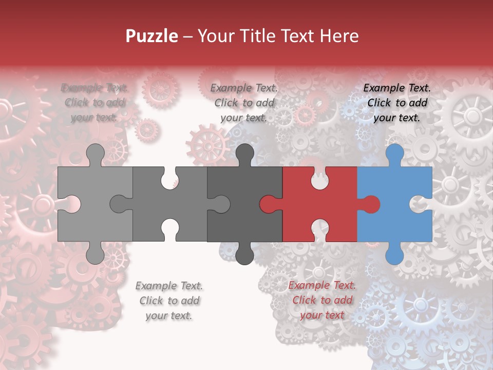 Employees Team Common Goals PowerPoint Template