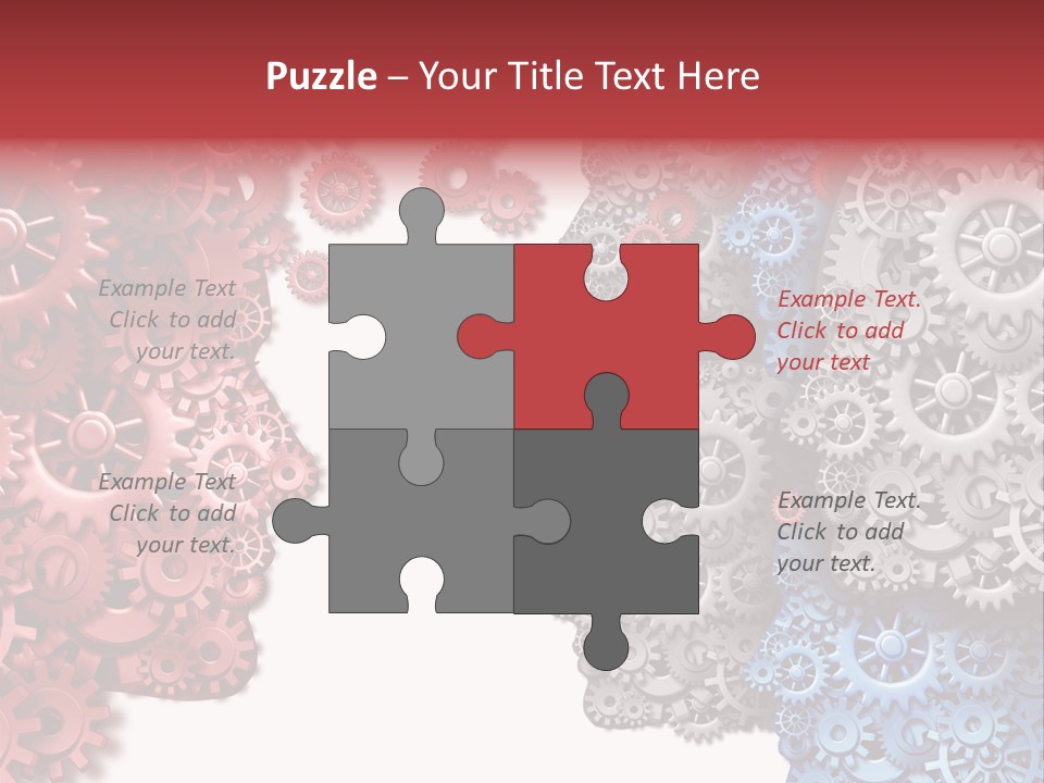 Employees Team Common Goals PowerPoint Template