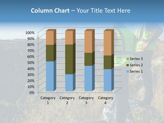 Yellow Standing Project PowerPoint Template