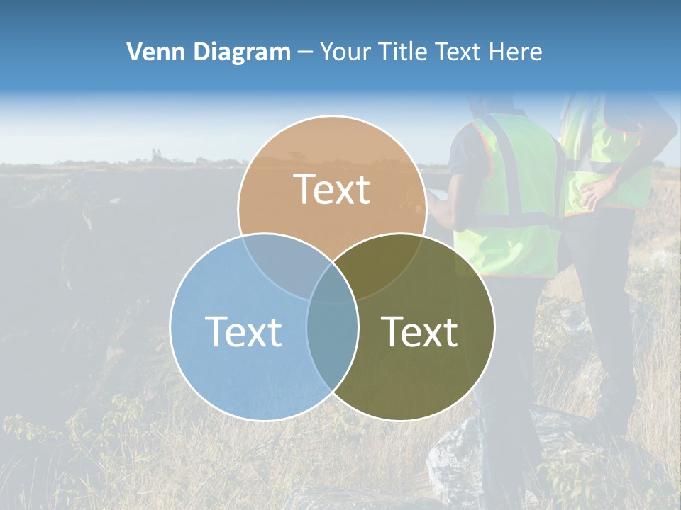 Yellow Standing Project PowerPoint Template