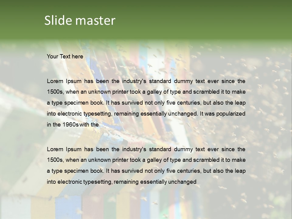 Many Approach Bush PowerPoint Template