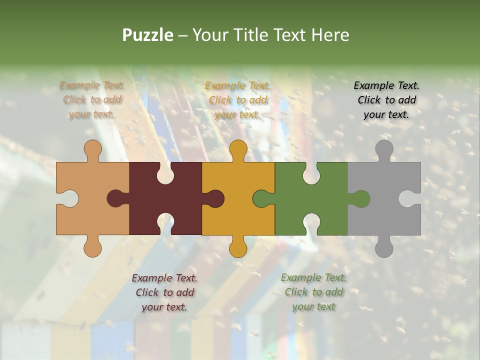 Many Approach Bush PowerPoint Template