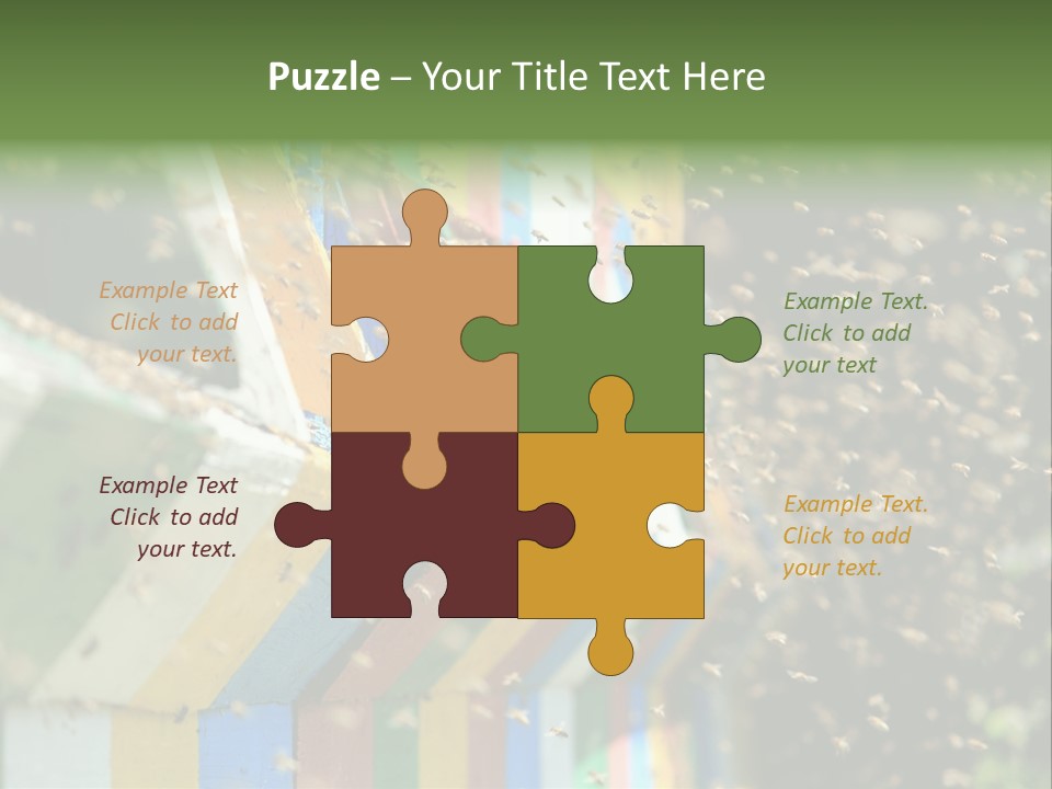 Many Approach Bush PowerPoint Template