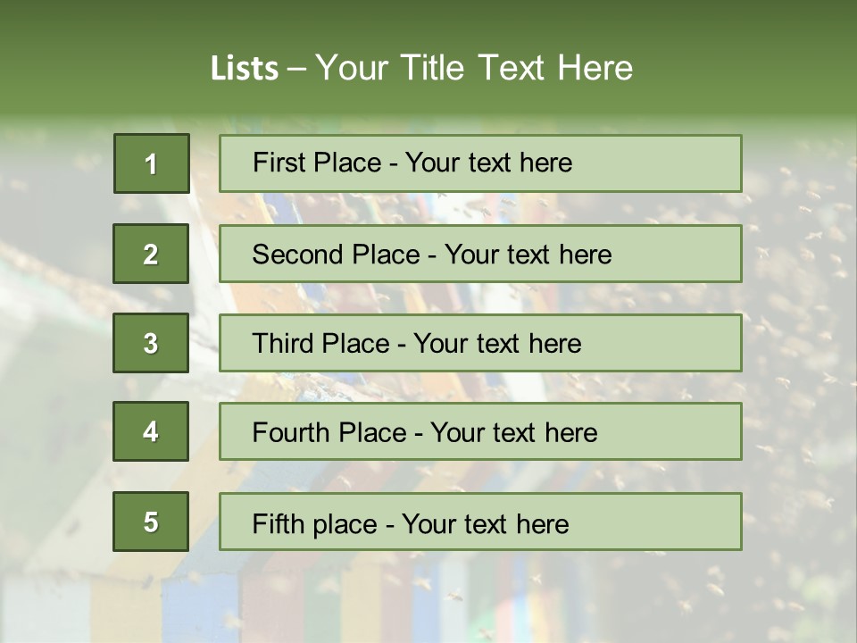 Many Approach Bush PowerPoint Template