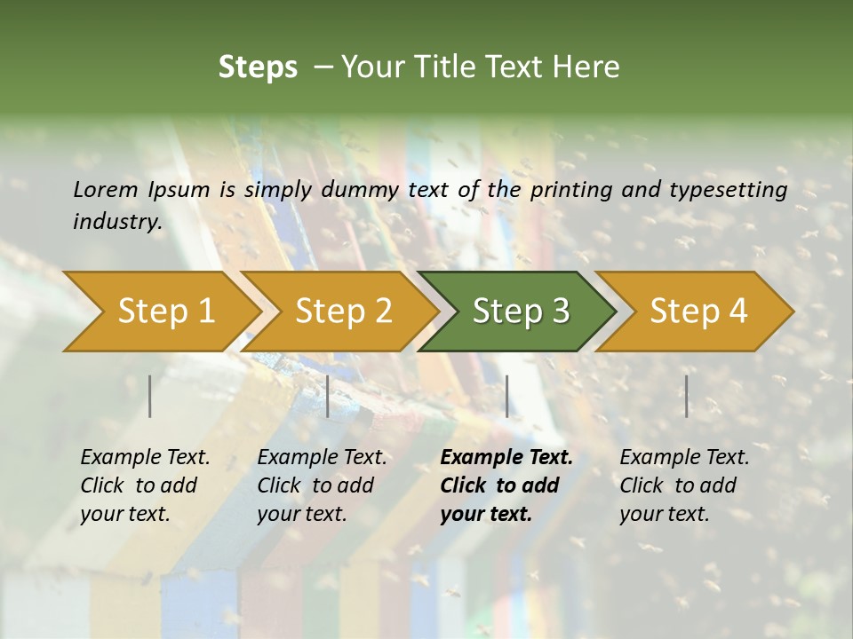 Many Approach Bush PowerPoint Template