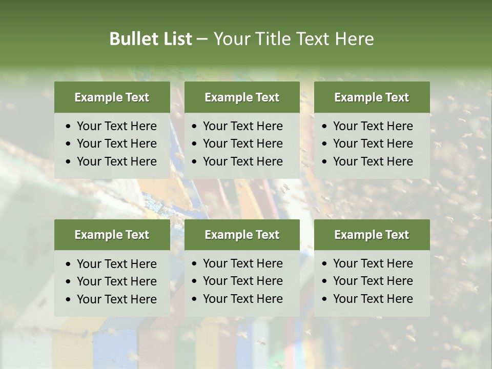 Many Approach Bush PowerPoint Template