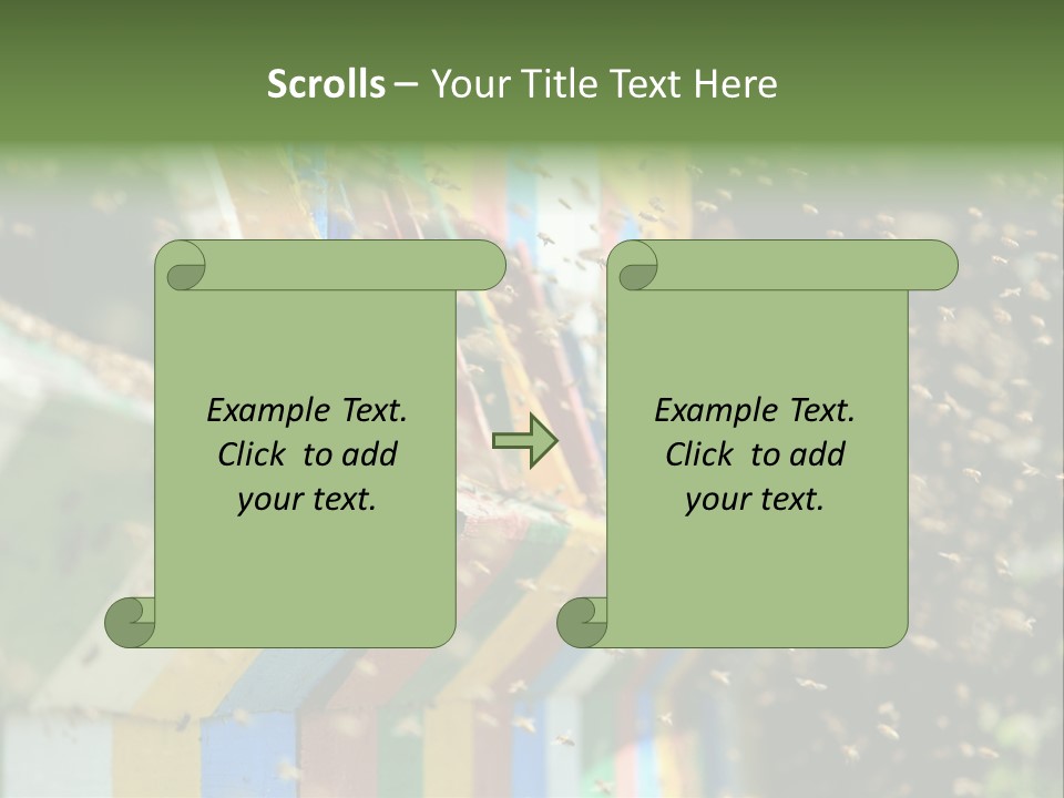Many Approach Bush PowerPoint Template