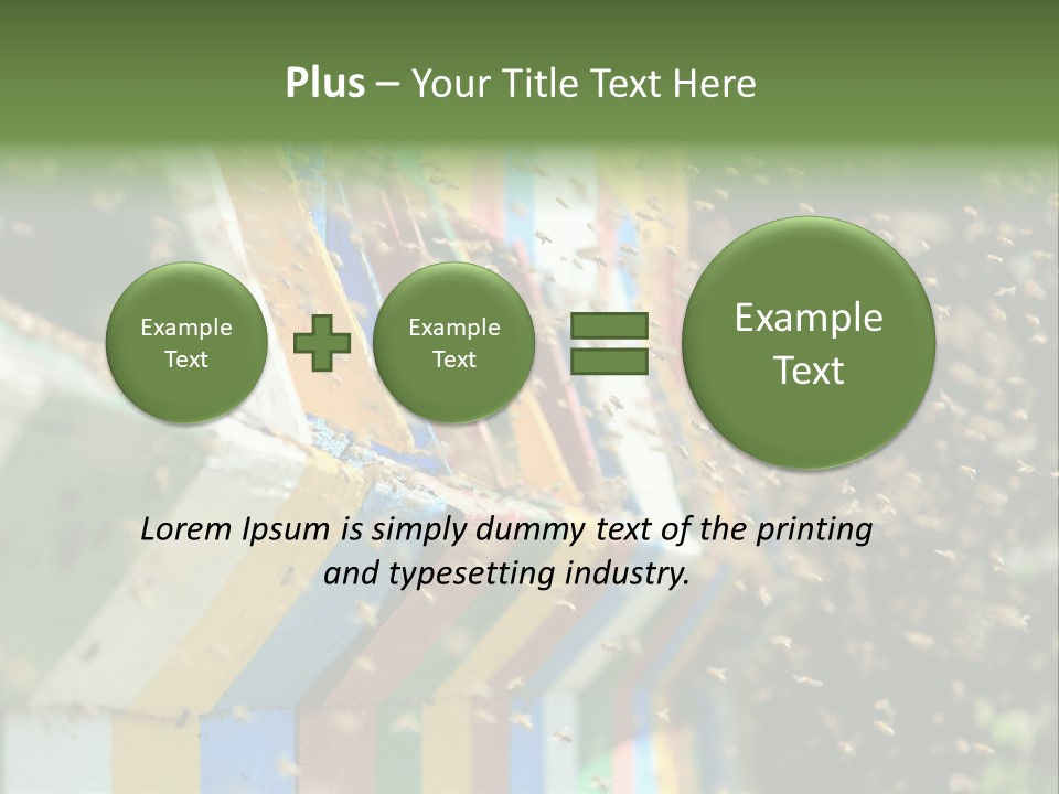 Many Approach Bush PowerPoint Template