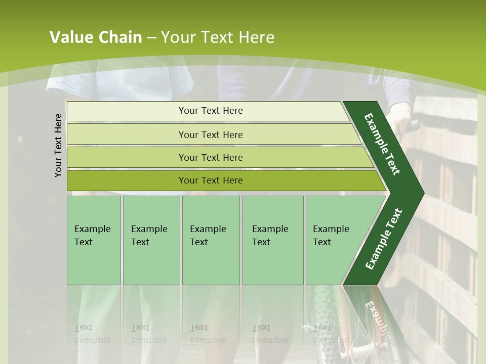 Female Elderly Retired PowerPoint Template