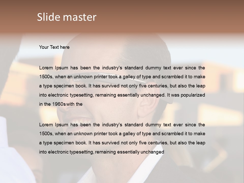 Hat Spring White PowerPoint Template