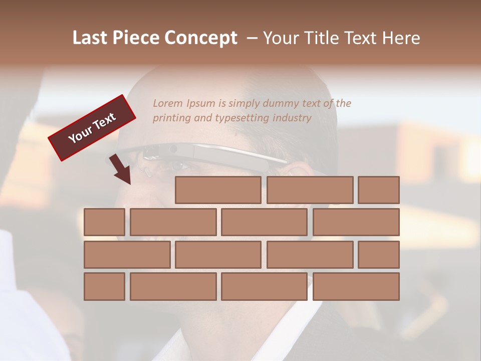 Hat Spring White PowerPoint Template