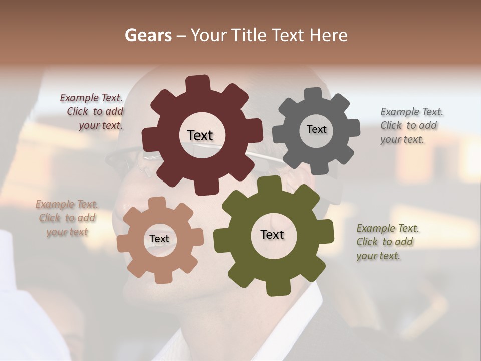 Hat Spring White PowerPoint Template