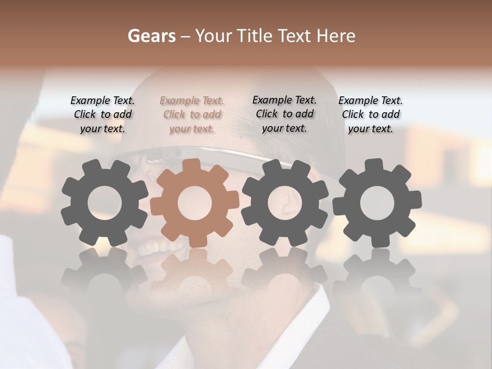 Hat Spring White PowerPoint Template