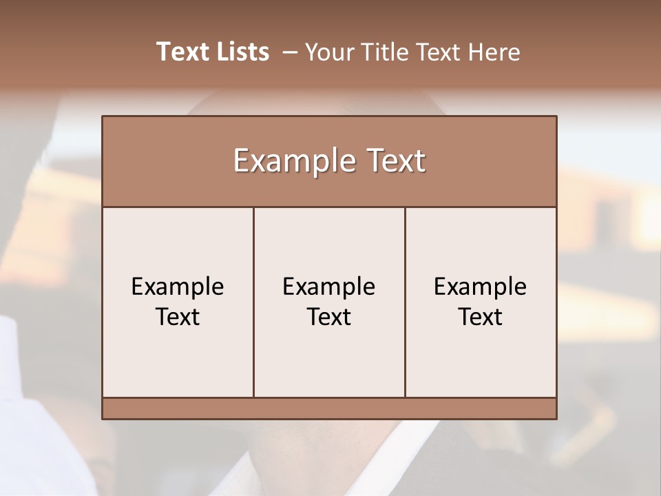 Hat Spring White PowerPoint Template