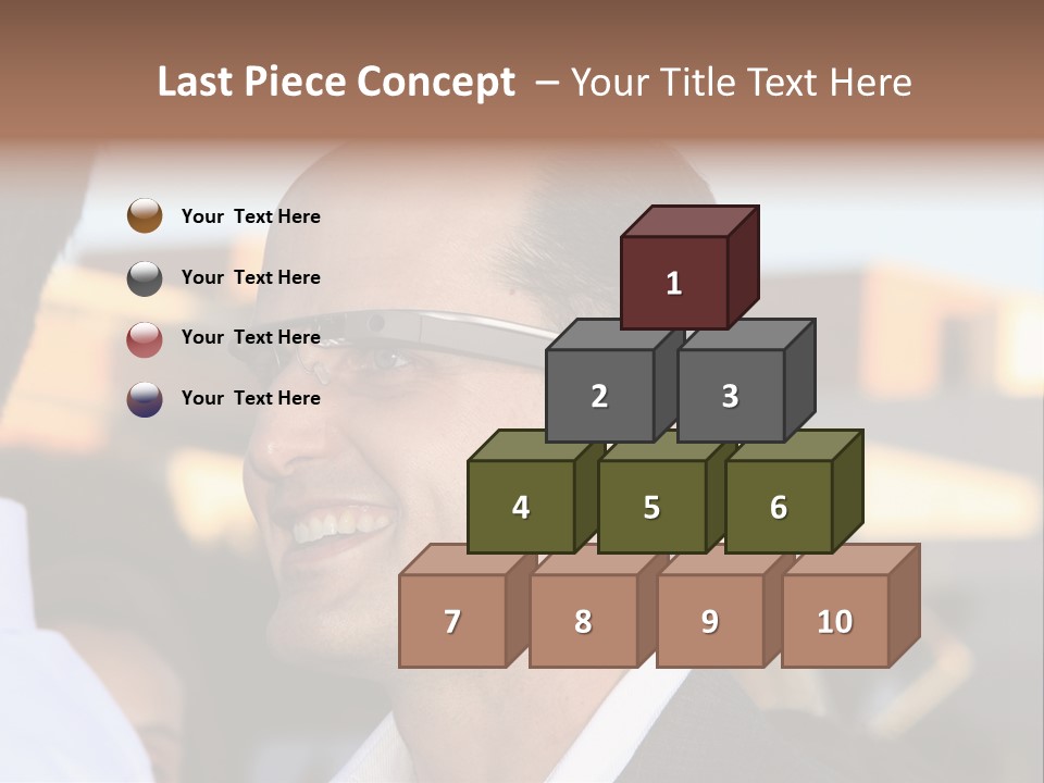 Hat Spring White PowerPoint Template